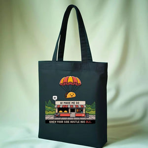 A.I Made Me Do It Meme Tote Bag by Memez Store