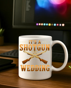 A Shotgun Wedding Mug funny marriage gag gift
