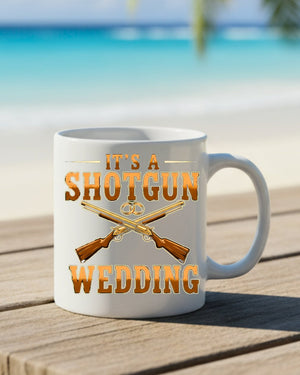 A Shotgun Wedding Mug funny marriage gag gift