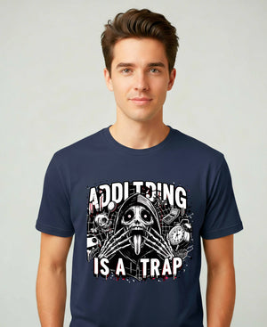 “Relatable Adulting is a Trap Tee for Meme Lovers”