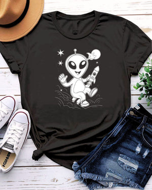 Funny Alien Meme Shirt for UFO Lovers – Memez Store Apparel