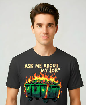 Funny office meme t-shirt for work humor lovers