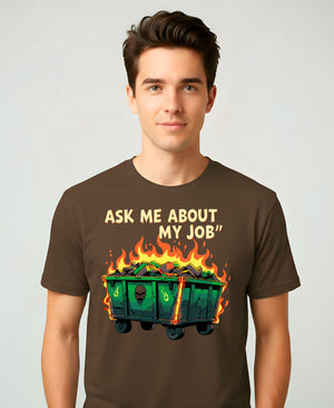 Funny office meme t-shirt for work humor lovers