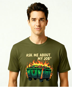 Funny office meme t-shirt for work humor lovers