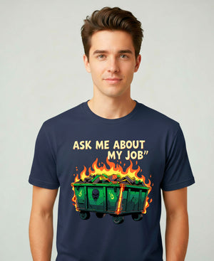 Funny office meme t-shirt for work humor lovers