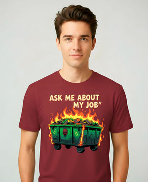 Funny office meme t-shirt for work humor lovers