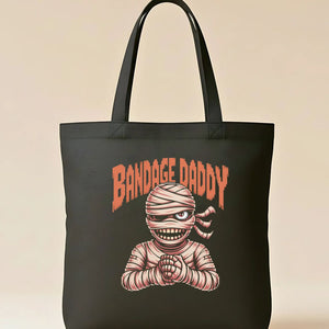 “Bandage Daddy Meme Tote Bag by Memez Store – Funny Meme Eco-Friendly Tote”
