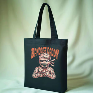 “Bandage Daddy Meme Tote Bag by Memez Store – Funny Meme Eco-Friendly Tote”