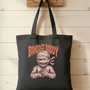 “Bandage Daddy Meme Tote Bag by Memez Store – Funny Meme Eco-Friendly Tote”