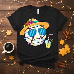 “Baseball Christmas Meme Funny Tee – festive holiday baseball meme t-shirt with funny design.”