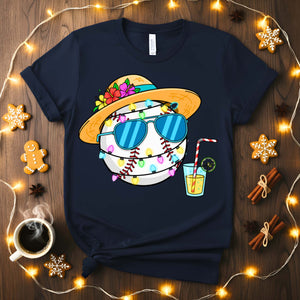 “Baseball Christmas Meme Funny Tee – festive holiday baseball meme t-shirt with funny design.”