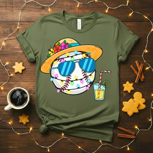 “Baseball Christmas Meme Funny Tee – festive holiday baseball meme t-shirt with funny design.”