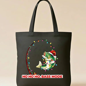 Based Mod Fishing With Meme funny graphic tote bag