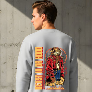 Beast In The Hood streetwear sweatshirt urban graphic pullover