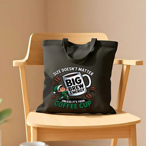 Big Bre Energy Christmas funny tea pun tote bag