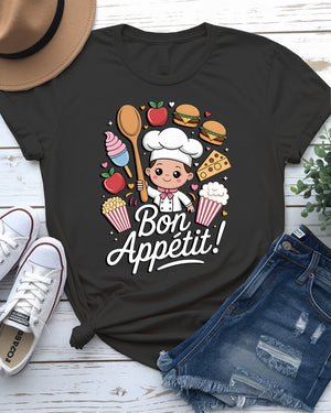 Bon Appétit food meme t-shirt