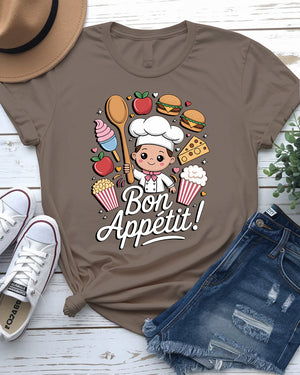 Bon Appétit food meme t-shirt