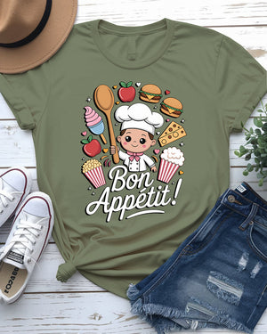 Bon Appétit food meme t-shirt