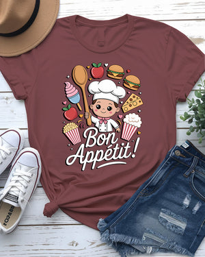 Bon Appétit food meme t-shirt