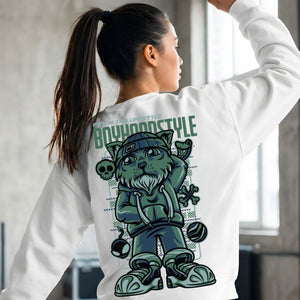 Boy Hood streetwear crewneck sweatshirt urban casual pullover