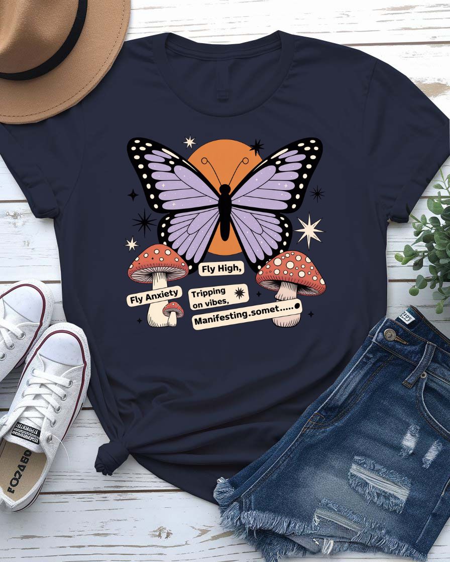 âButterfly meme graphic tee by Memez Storeâ