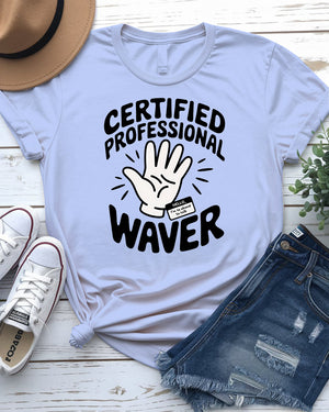 Certified Professional Waver t-shirt design