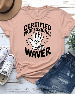 Certified Professional Waver t-shirt design