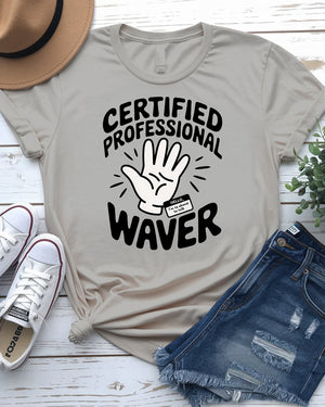 Certified Professional Waver t-shirt design