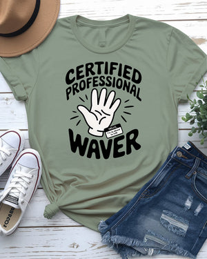 Certified Professional Waver t-shirt design