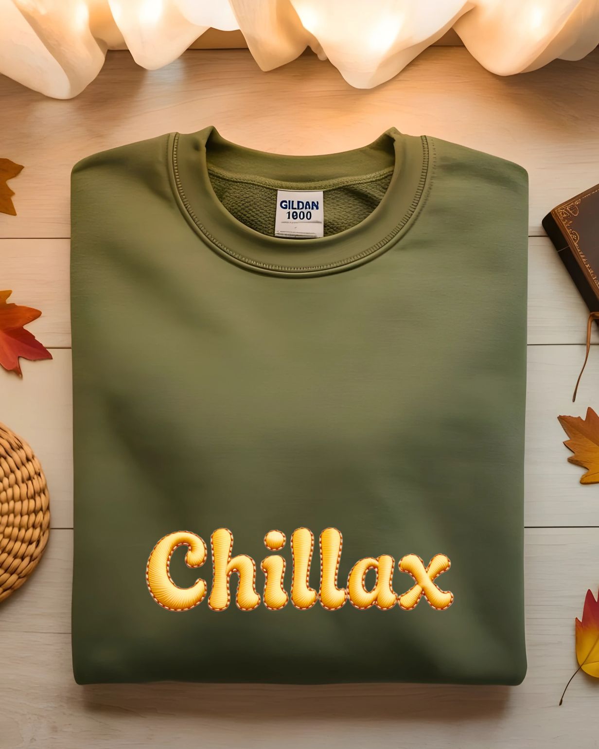 Unisex Chillax embroidered meme sweatshirt