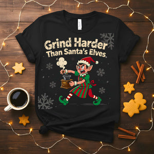 Christmas Meme Funny Tee featuring humorous Santa and Christmas meme design, perfect funny holiday t-shirt for men and women.”