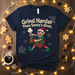 Christmas Meme Funny Tee featuring humorous Santa and Christmas meme design, perfect funny holiday t-shirt for men and women.”