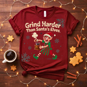 Christmas Meme Funny Tee featuring humorous Santa and Christmas meme design, perfect funny holiday t-shirt for men and women.”