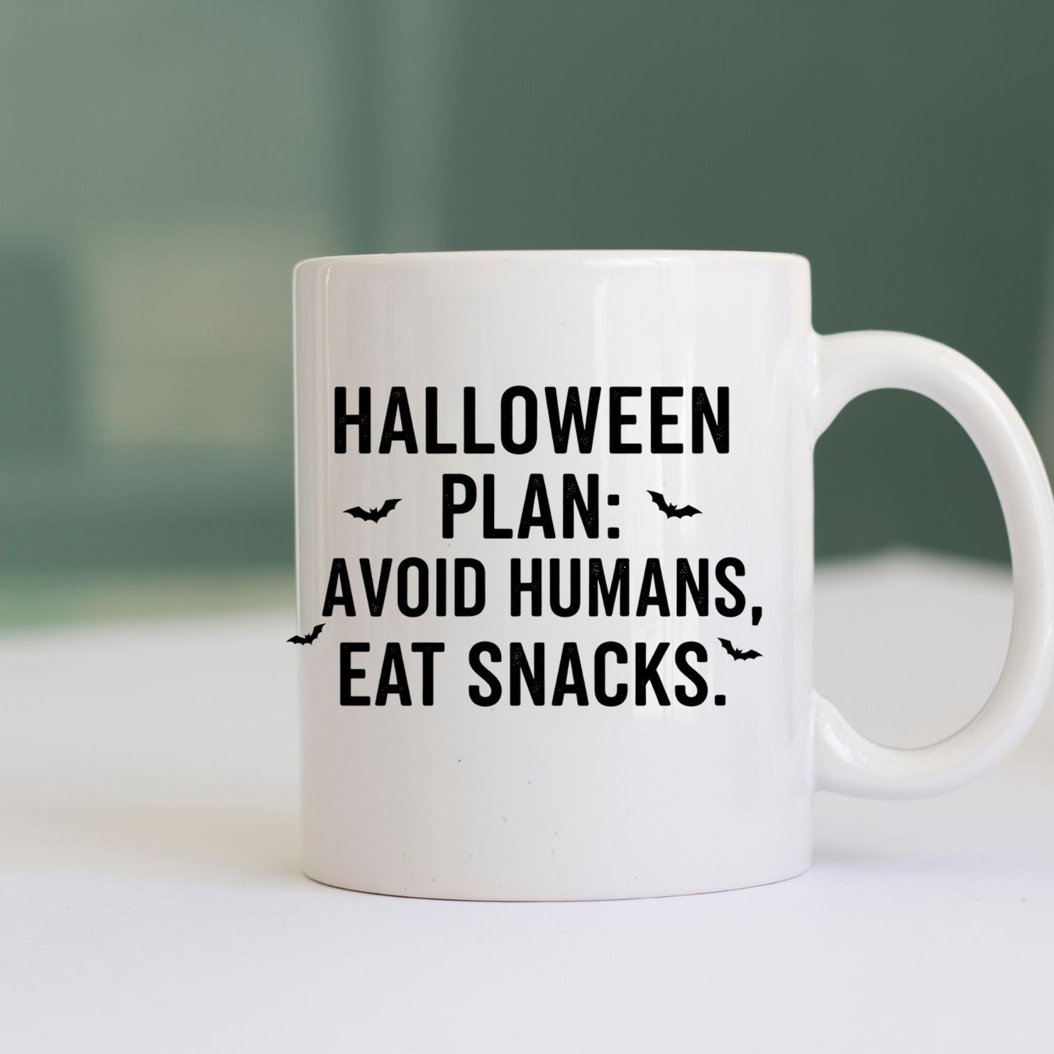 Spooky gag gift Halloween Plan Mug