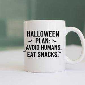 Spooky gag gift Halloween Plan Mug