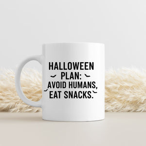Spooky gag gift Halloween Plan Mug
