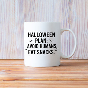 Spooky gag gift Halloween Plan Mug