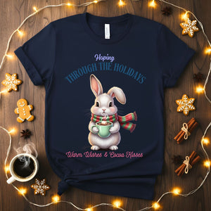 Cocoa Kisses Christmas funny animal meme t-shirt