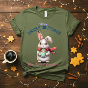 Cocoa Kisses Christmas funny animal meme t-shirt