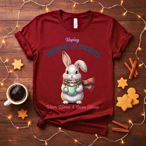 Cocoa Kisses Christmas funny animal meme t-shirt