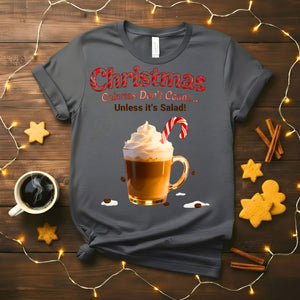 “Coffee Christmas Meme Funny Tee – funny caffeine holiday shirt with Christmas meme design.