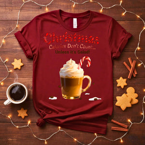 “Coffee Christmas Meme Funny Tee – funny caffeine holiday shirt with Christmas meme design.