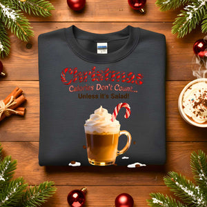 Coffee Christmas Sweatshirt Funny Holiday Meme for Coffee Lovers – Memez.Store