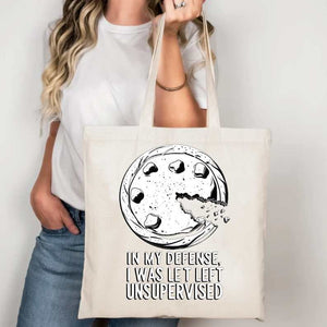 Cookies Dark Humor Tote Bag by Memez Store