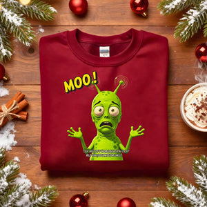 Cosmo Language Sweatshirt, funny galaxy meme pullover, unisex cosmic humor apparel, aesthetic space lover gift sweatshirt by Memez.Store, universe language funny outfit 2025.