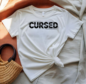 Cursed Typography Meme Graphic T-Shirt by Memez Store