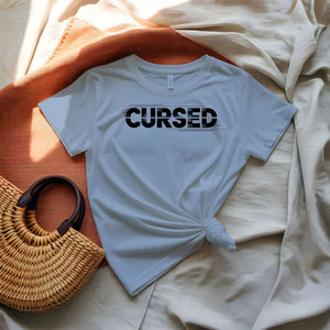 Cursed Typography Meme Graphic T-Shirt by Memez Store