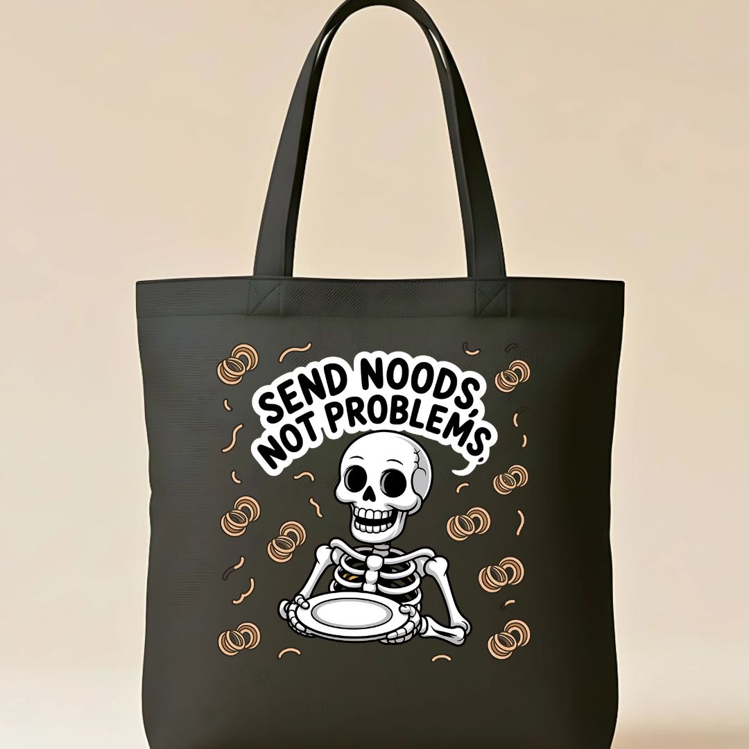 Dark Humor Funny Ironic Tote Bag