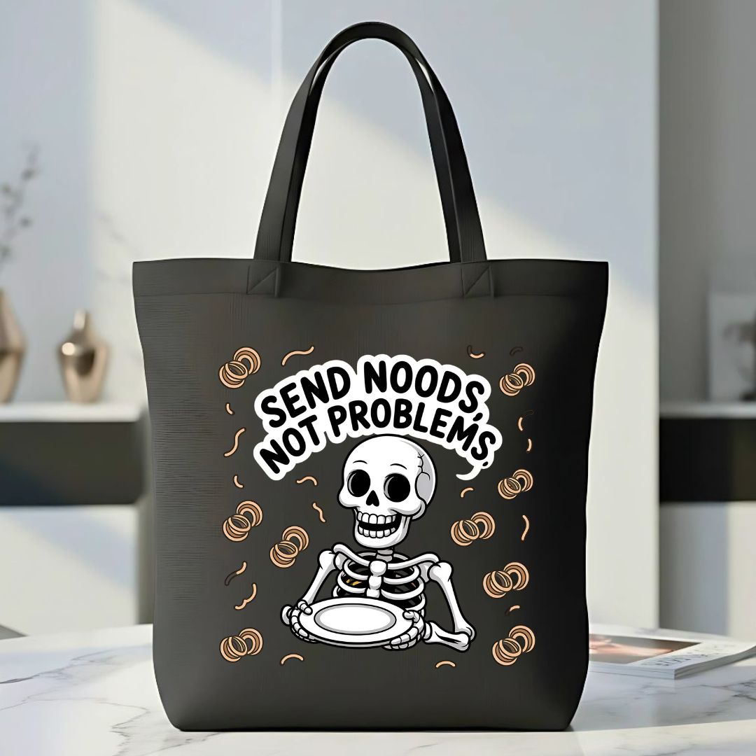 Dark Humor Funny Ironic Tote Bag