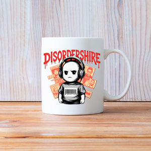 Dishwasher safe DisorderShire funny coffee cup